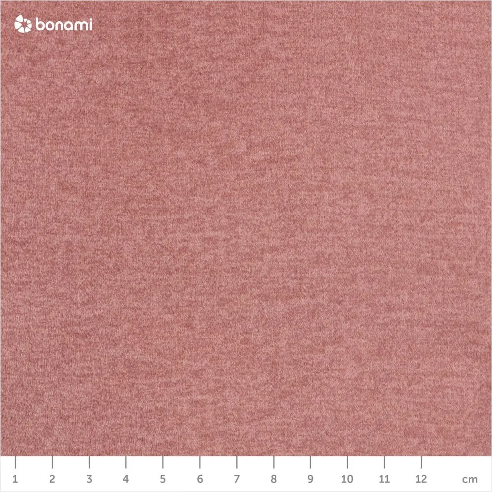 Luca rózsaszín kinyitható bársonykanapé - Milo Casa