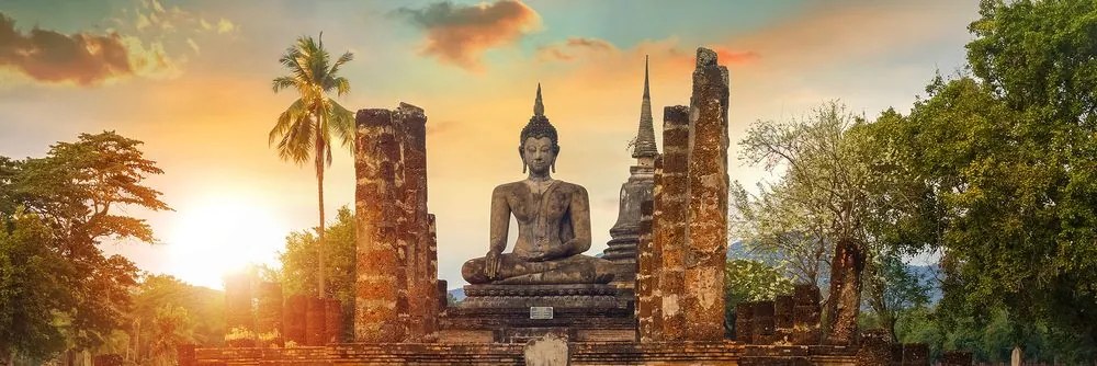 Kép Buddha szobor Sukhothai parkban