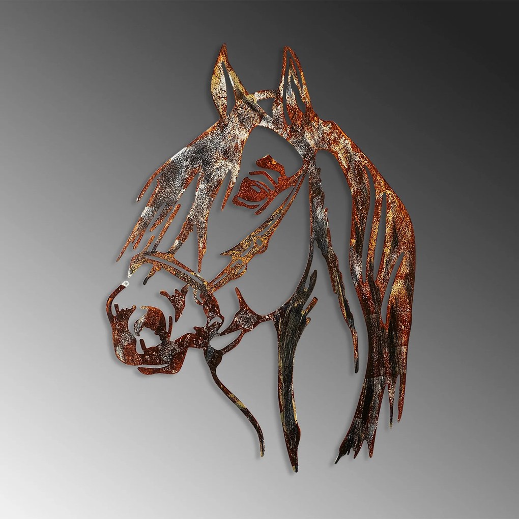 Fém fali dekoráció, Horse - 3
