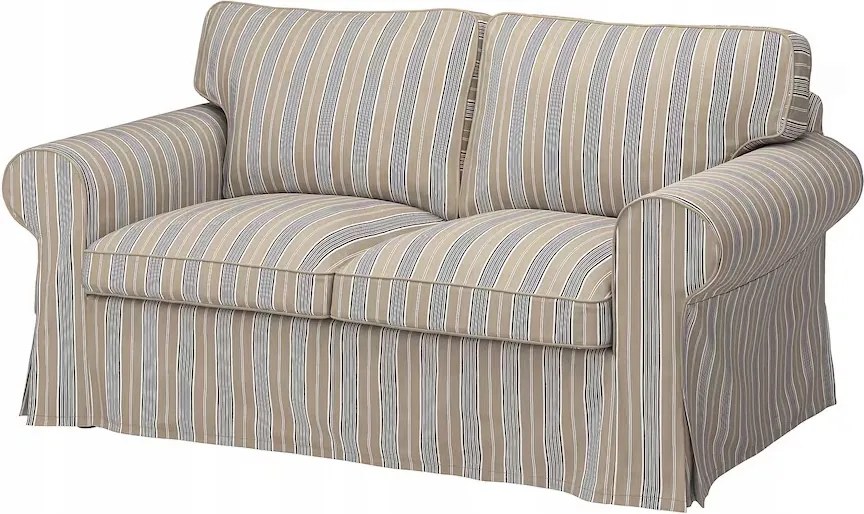 Ikea Ektorp 2 személyes ülőgarnitúra, Karlshov bézs/ többszínű