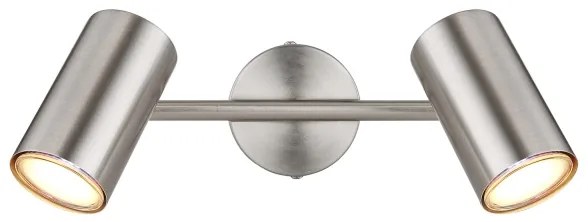 Globo 57914-2N - Spotlámpa ALLVI 2xGU10/25W/230V króm