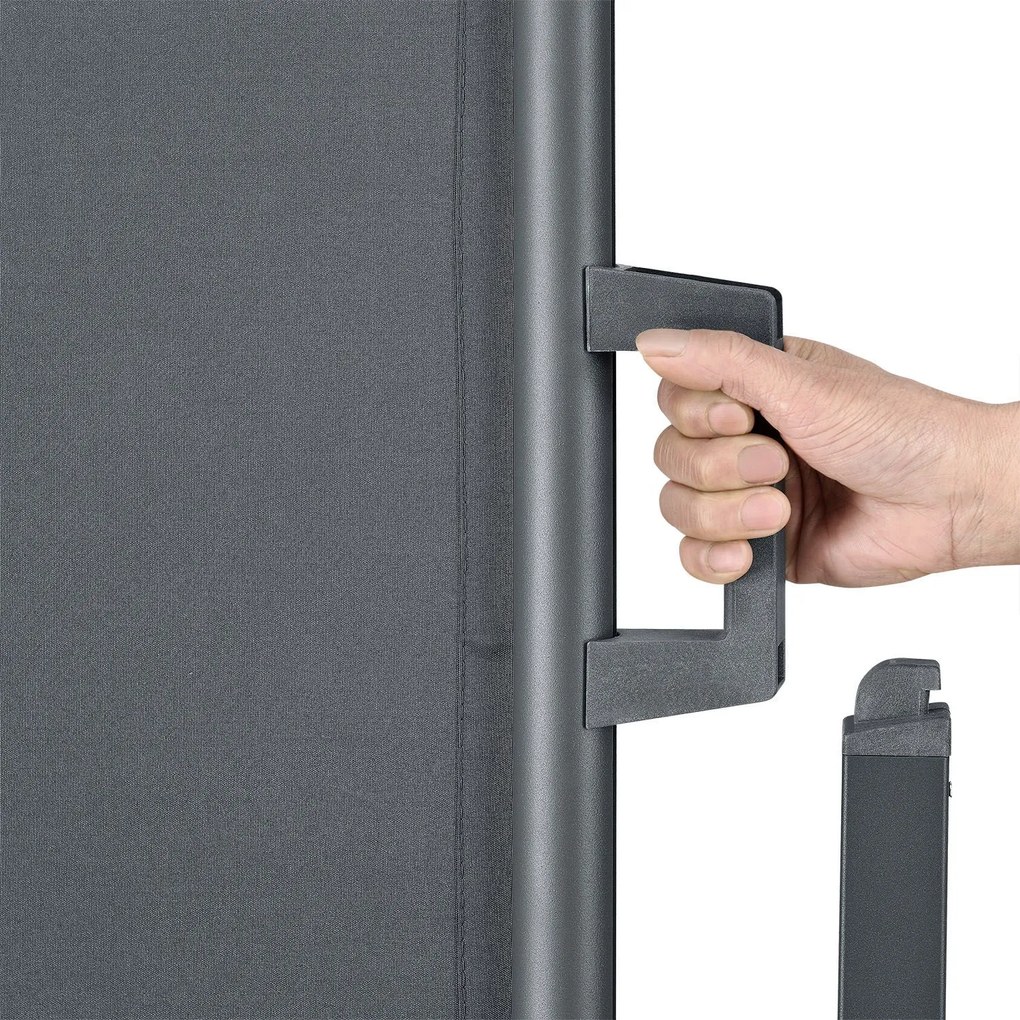 Juskys Dubaj oldalsó napellenző 300x160 cm - antracit