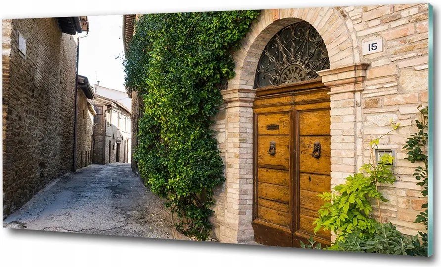 Fotó kép edzett üveg Abu-Dzabi utcái 125x50