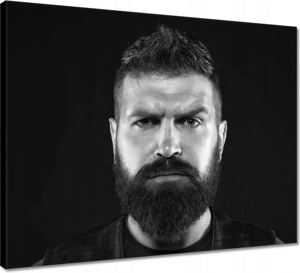 Vászonkép 50x40 Jóképű férfi szakáll