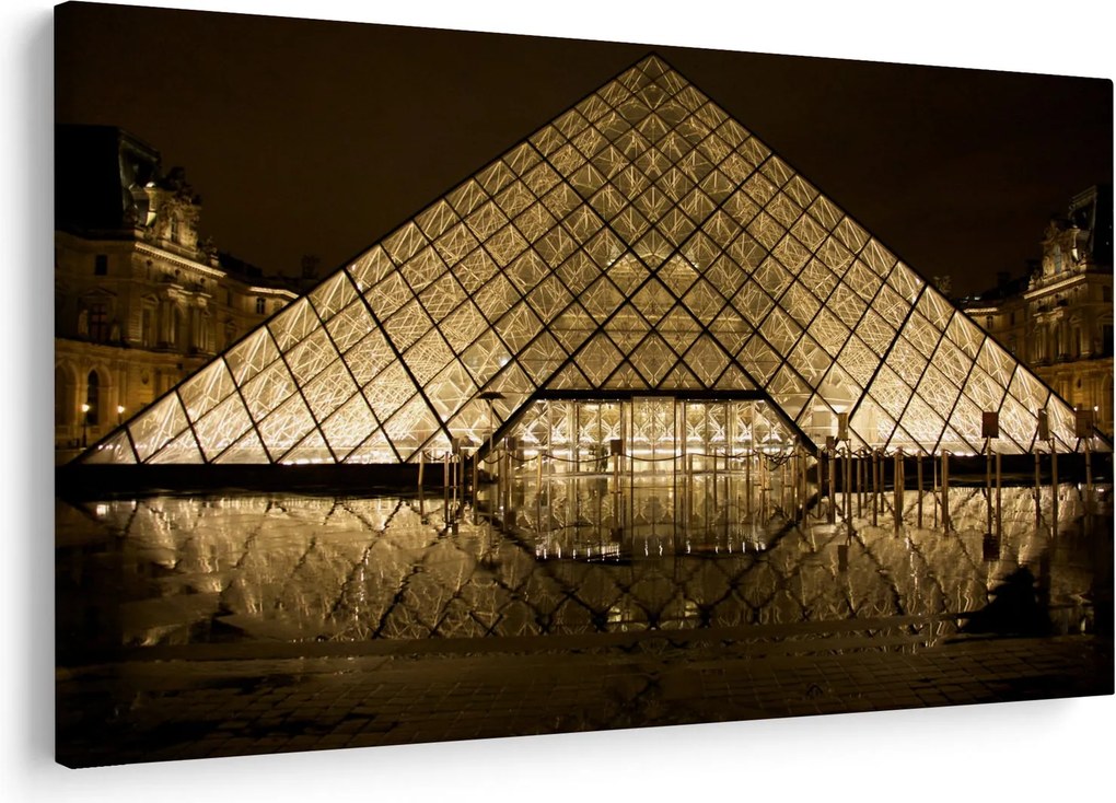 Louvre képe (90x60 cm)