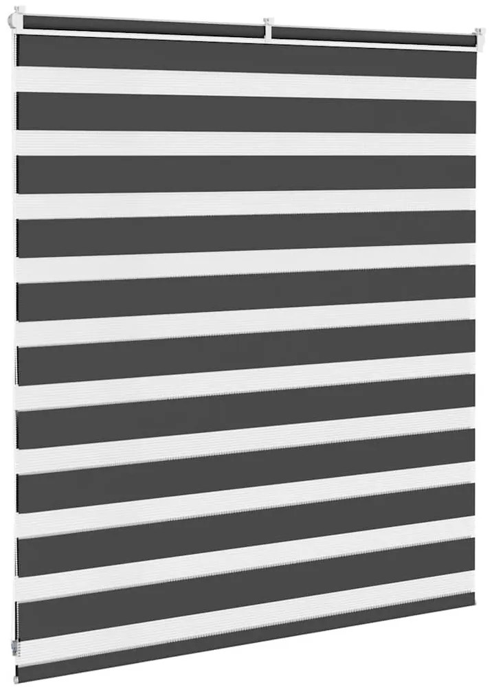 zebrafüggönnyel fekete szövetszélesség 120,9 cm poliészter