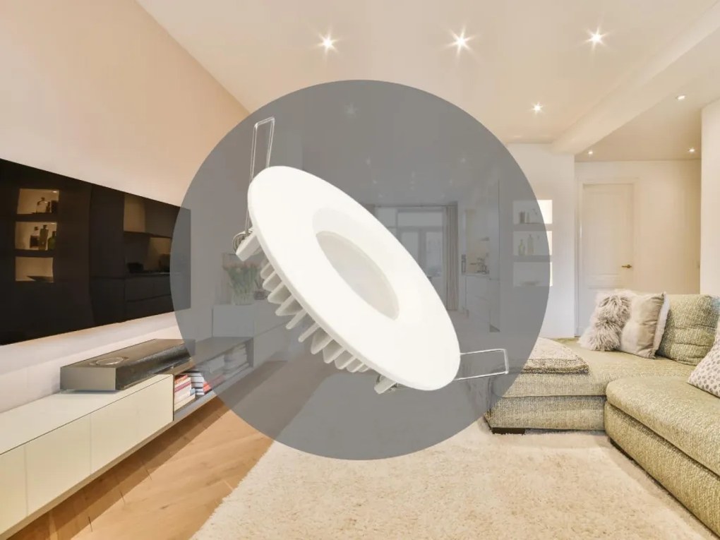 NEDES LDL253 Fürdőszobai Beépíthető Lámpa IP20