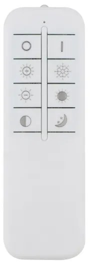 Eglo 39864 - LED Dimmelhető mennyezeti lámpa BENALAURIA LED/28W/230V+LED/13W+ LED/2,8W + távirányító