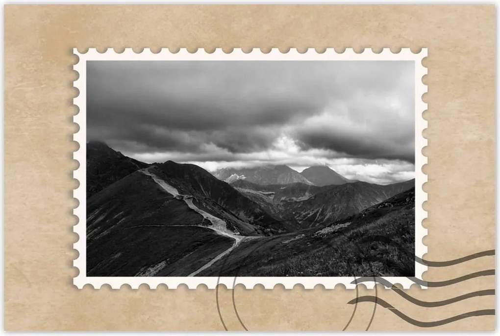 Poszterek 60x40 Tátra Lengyel hegyek Kilátás