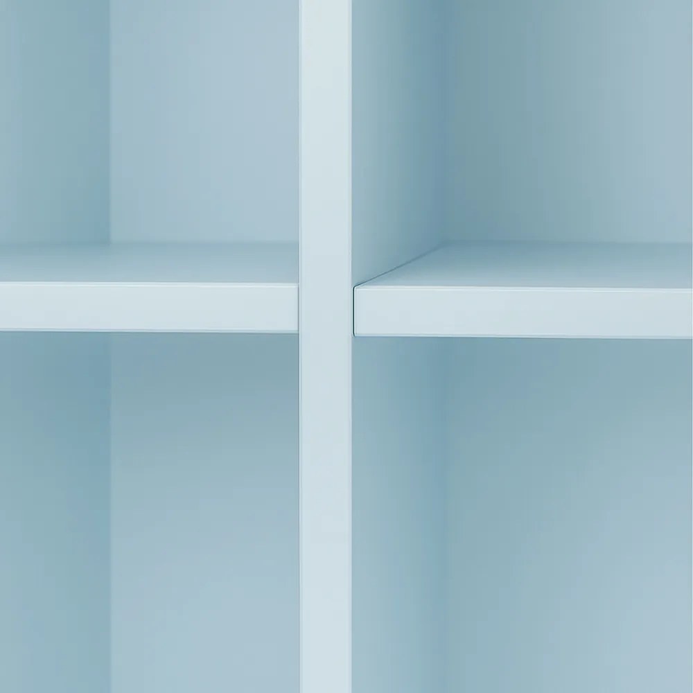 Boxie nyitott fali szekrény 80x80x37 cm kék