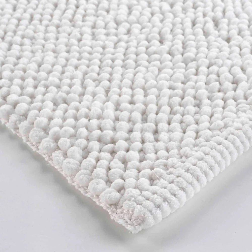 Fehér fürdőszobai kilépő 50x80 cm Yanis – douceur d'intérieur