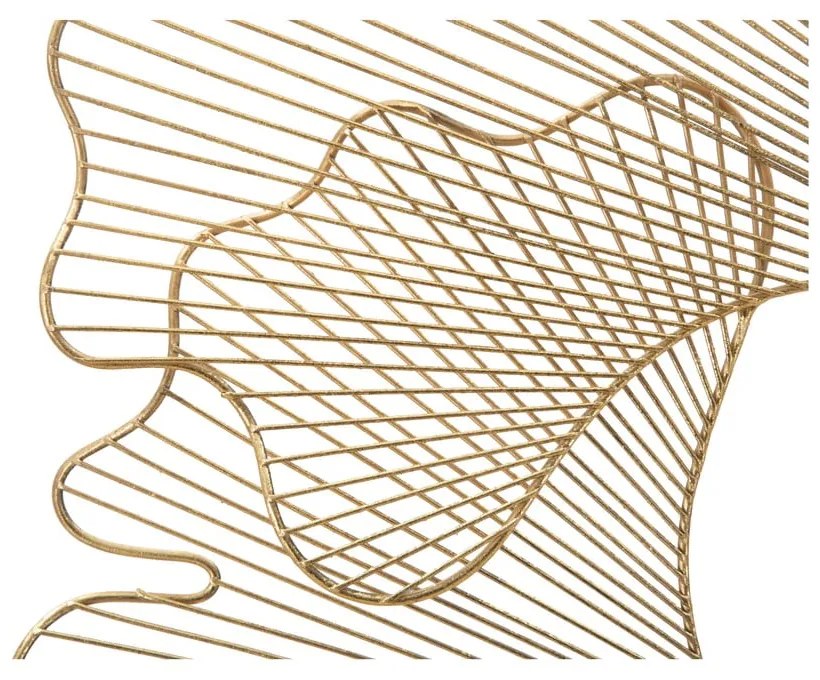Fém fali dekoráció 79x68 cm Leaf – Mauro Ferretti