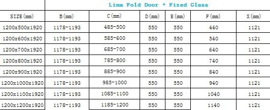 Mexen Lima zuhanykabin 120x60cm, 6mm üveg, króm profil-átlátszó üveg, 856-120-060-01-00