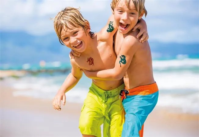 Matrica, tetoválás, 1 ív, 76x120 mm, AVERY ZWECKFORM, Z-Design No.56404, sárkányok (AY56404)