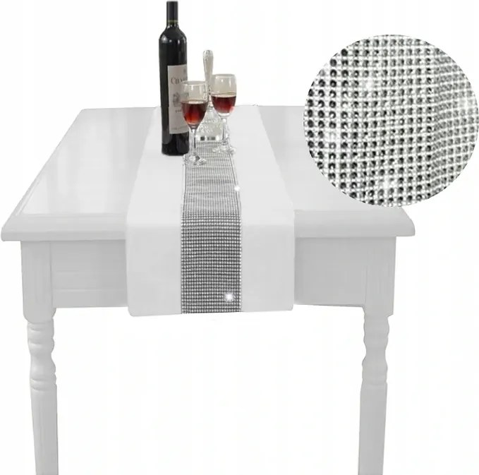 Futófelület Cirkónia 40x200 Abrosz Prémium Asztalra Fehér