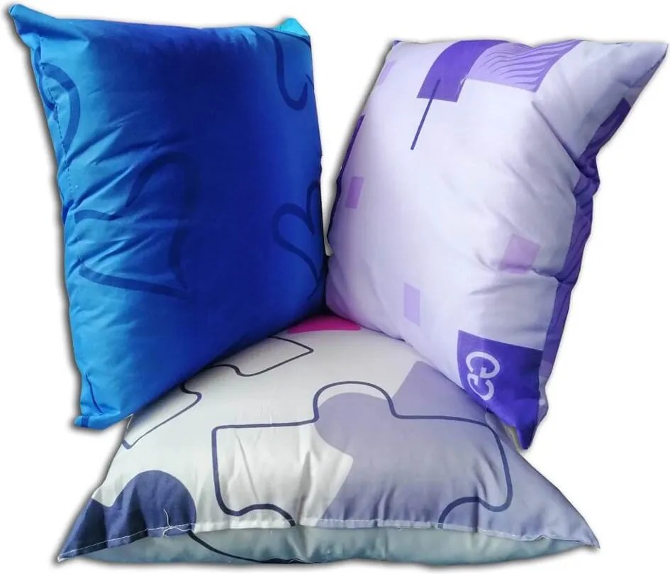 Szilikon párna 40x40 boglárka különböző minták