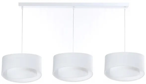 Csillár zsinóron GALAXY 3xE27/60W/230V fehér