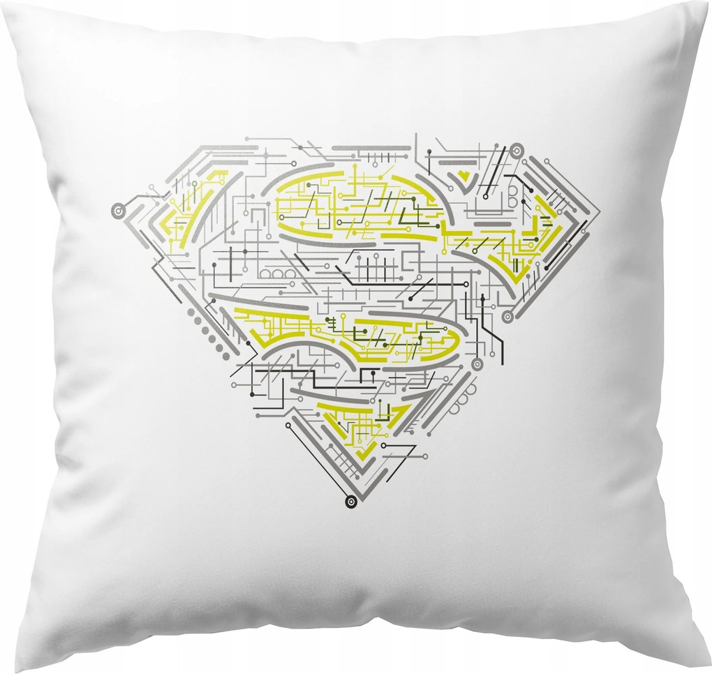 Supermen Nyomott Mintás Párna Film Sorozat Szuperhős Rajongóknak