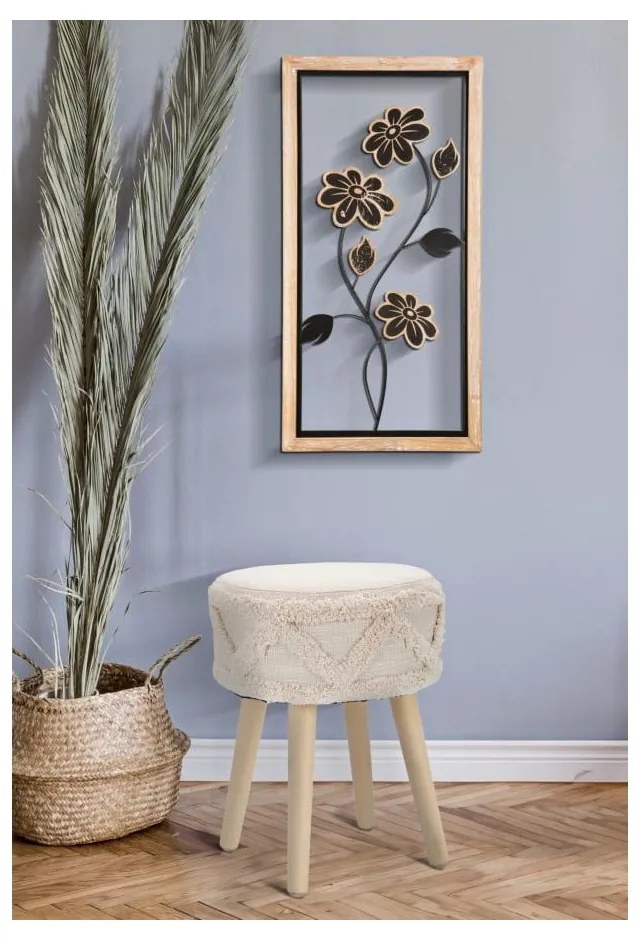 Fém fali dekoráció 30x60 cm Girish – Mauro Ferretti