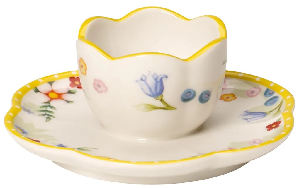 Tojástartó csészealjjal, Spring Awakening kollekció - Villeroy & Boch
