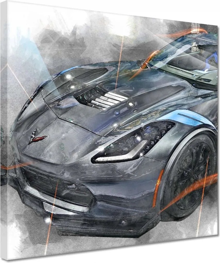 Vászonkép 30x30 Sportautó