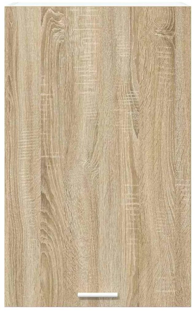 Függő szekrény Riga Sonoma tölgy és fehér 50 x 31 x 80 cm