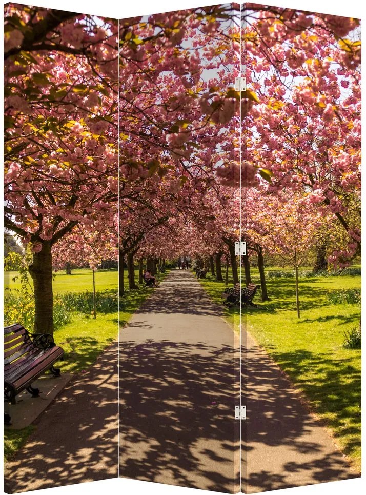 Paraván - cseresznye ültetvény (126x170 cm)