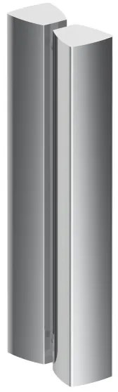 Ravak 3B270100Z1 - Négyrészes negyedköríves BLIX zuhanykabin 90x90 cm fehér