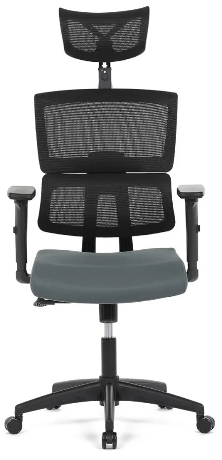Scaun pivotant de birou de culoare gri Mecanism pivotant. KA-B1025