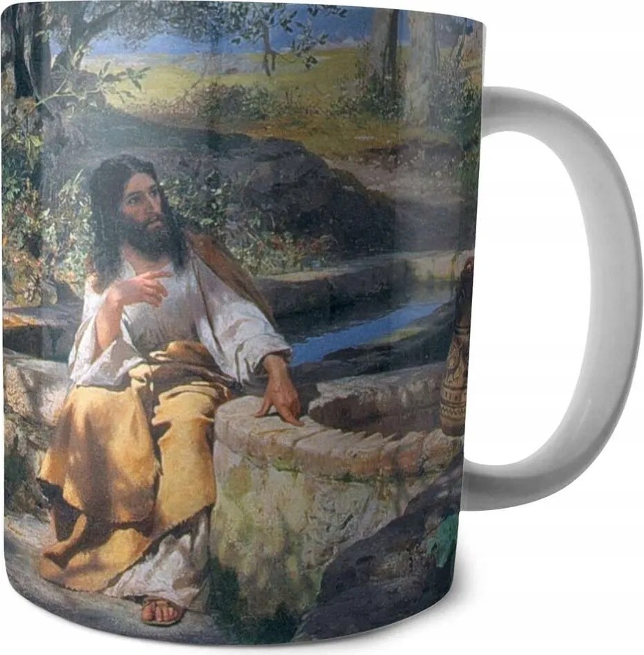 Bögre Krisztus és a szamaritánus Henryk Siemiradzki