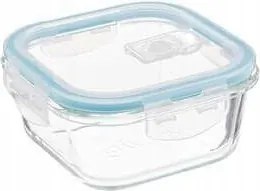 Üveg uzsonnás doboz 0,53l négyszögletes