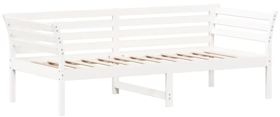 kanapéágy ágy matrac fehér 100x200 cm tömör fa fenyőfa