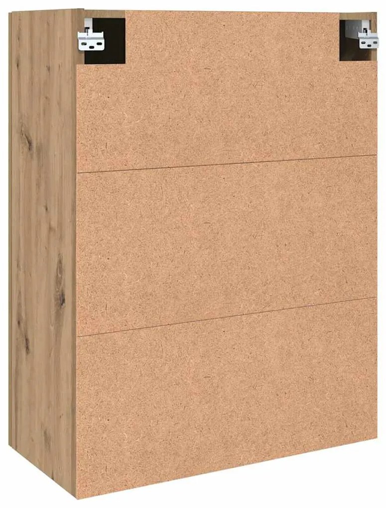 Fali Szekrények 2 pcs kézműves tölgy 69.5 x 34 x 90 cm Faanyag