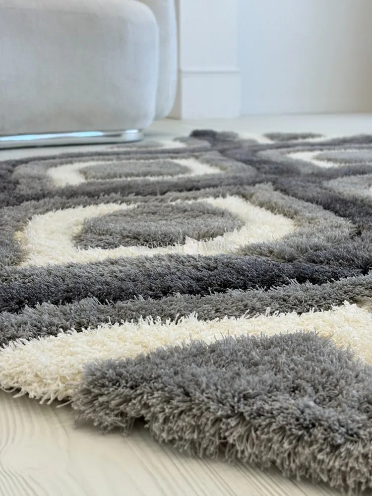 Marbella 3082A Szürke (Grey) szőnyeg 60-as szett