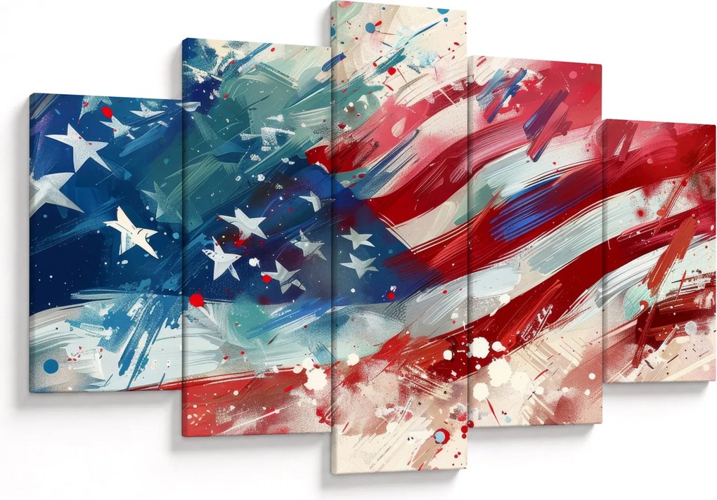 Kép - Az USA zászlaja (150x105 cm)