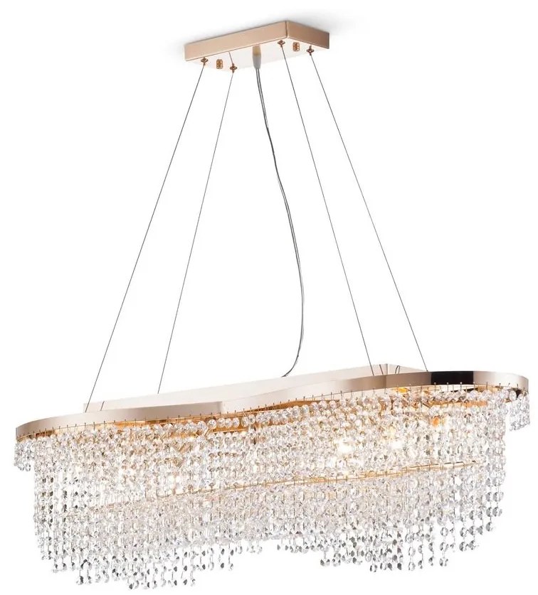 Maytoni DIA600-07-G - Csillár zsinóron TOILS 7xE14/60W/230V