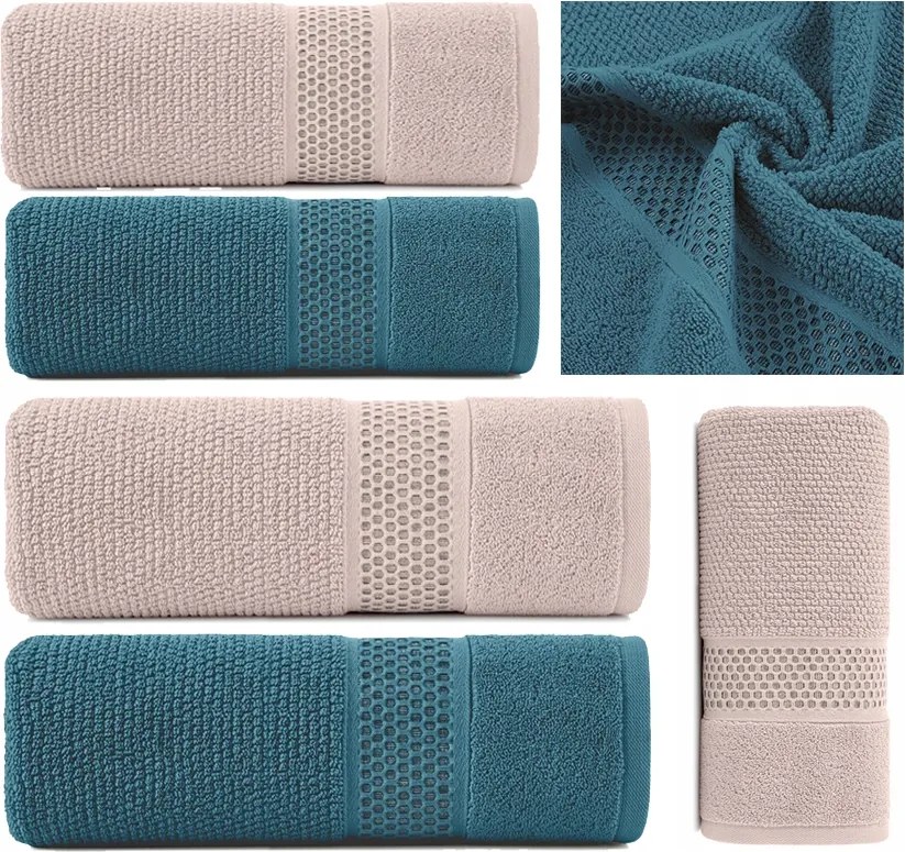 4x Fürdőlepedő szett 2x50x90 2x70x140 Pamut Ajándék Nagymama Napja