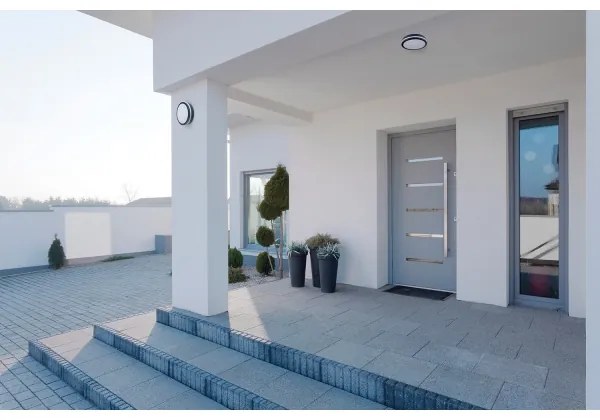 Kanlux 33348- LED Kültéri mennyezeti lámpa BENO LED/18W/230V 4000K antracit IP54