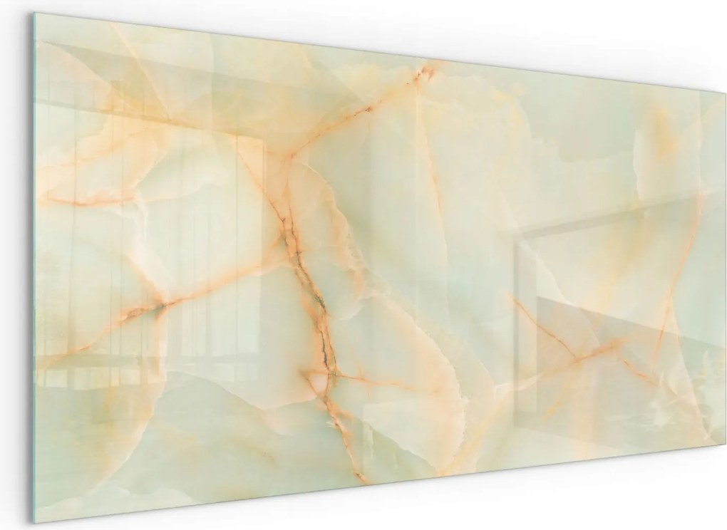 Üveg padlóvédő kályha alá Kecske absztrakt márvány minta