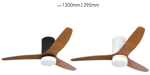 Immax NEO 07142-B- LED Mennyezeti ventilátor NEO LITE VENTO 18W/230V Tuya Wi-Fi + távirányító