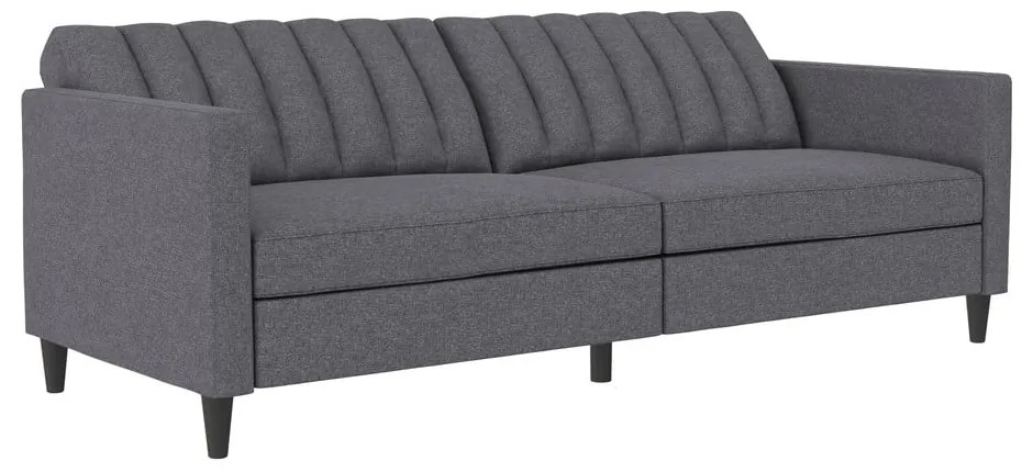 Szürke kinyitható kanapé 86 cm Celine – Støraa