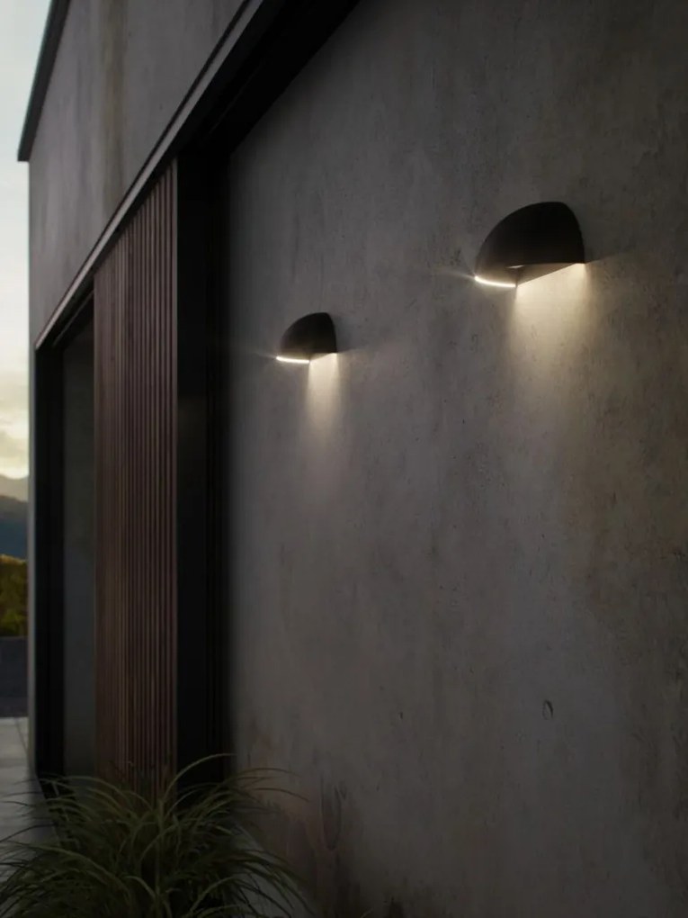 NORDLUX 2019001003 ARCUS SMART Modern Kültéri Fali Lámpa Fekete LED IP54