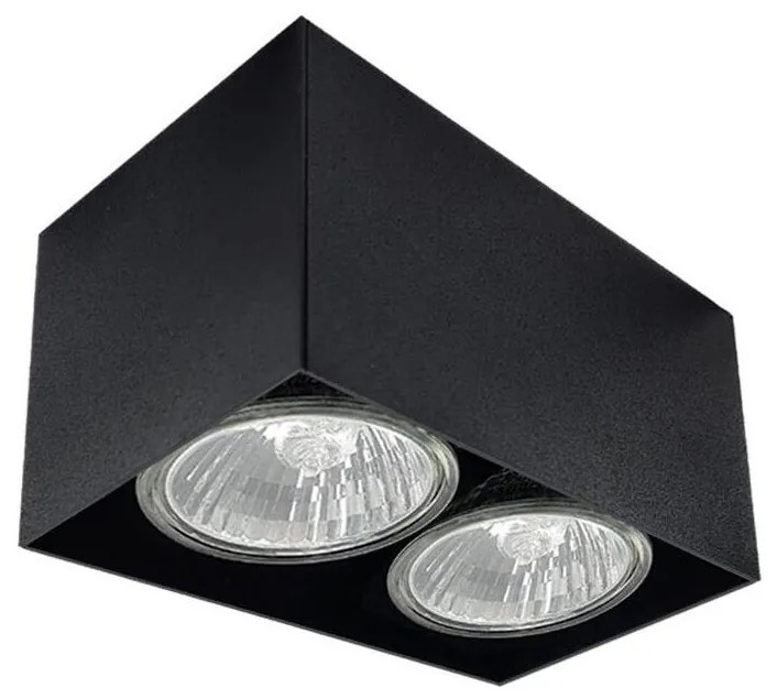 Brosline 1076 - CAGE spotlámpa 2xGU10/10W/230V fekete