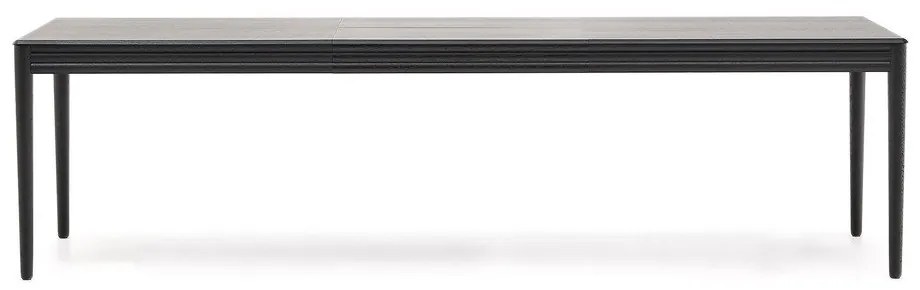 Bővíthető étkezőasztal hosszabbító asztallappal tölgyfa dekorral 90x200 cm Lenon – Kave Home