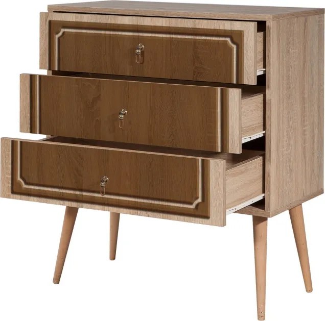 Trio komód, 80 cm – TR869VEL3438