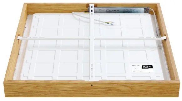 APLED - LED Felületre szerelhető panel QUADRA LED/40W/230V tölgy