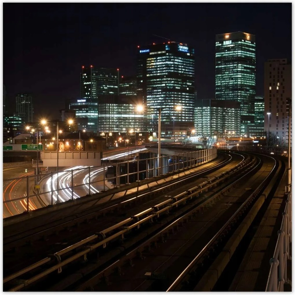 Poszterek 30x30 Éjszakai kép