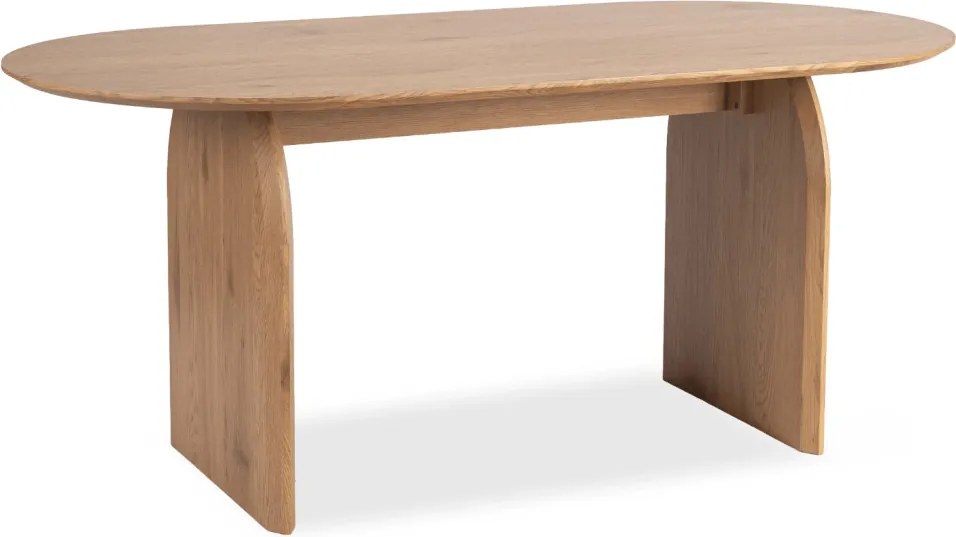 Modern ovális étkezőasztal TINO 190 cm tölgy