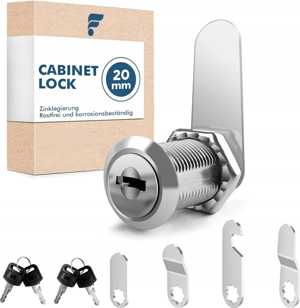 Postaláda zár, postaláda zár 20 mm