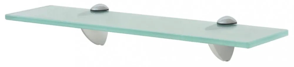 2 db lebegő üvegpolc 40 x 20 cm 8 mm